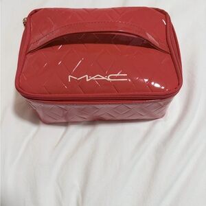 MAC Cosmetics Glossy Red Makeup Case New